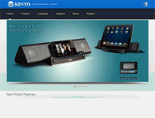 Tablet Screenshot of kinyo.com
